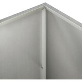  Vrtna saksija 2 kom. Srebrna 40 x 40 x 75 cm Nehrđajući čelik | shoptok.hr