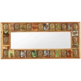  Ogledalo s likom Buddhe 110x50 cm od masivnog obnovljenog drva - 110 x 50 cm 1 | shoptok.hr