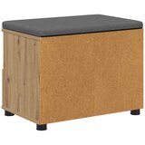  Haldna klop z blazino s predalom Umetni hrast 60 x 38 x 46 cm, (5000155651) | Shoptok.si