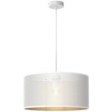  Luster na sajli LOFT SHADE 1xE27/60W/230V prečnik 40 cm bela/zlatna | Eponuda.com