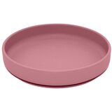 Petite & Mars Take&Match Silicone Plate krožnik s priseskom Dusty Rose 6 m+ 1 kos Cene