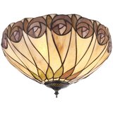 Endon 112188 - Plafonska svetiljka Tiffany HUTCHINSON 2xE27/60W/230V prečnika 40 cm | Eponuda.com