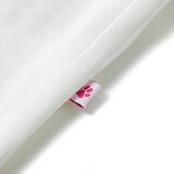  Dječja majica prljavo bijela boja 140 | shoptok.hr