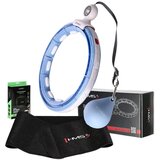  Set hula hoop magnetski plavi hhm15 s utegom + brojač hms + podrška za struk br163 crni pluz veličina | shoptok.hr