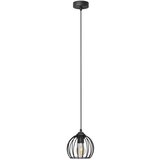  Luster na sajli MERCURE 1xE27/15W/230V Ø 16 cm crne boje | Eponuda.com