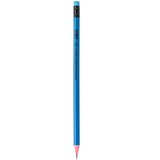 Junior neon, grafitna olovka sa gumicom, HB Plava Cene