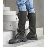 Gemre Green slip-on boots with elastic upper Veradi | Shoptok.si