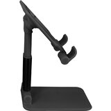 AVIZAR mini namizno stojalo za pametni telefon, nastavljiva višina in kot, aluminijasta palica - crna, (20630997) Cene