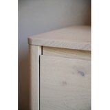 Rowico Komoda v hrastovem dekorju v svetli naravni barvi 180x50x40 cm Melstone – | Shoptok.si