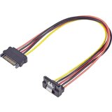 Renkforce tok podaljšek [1x električni moški konektor SATA - 1x električni ženski konektor SATA] 0.30 m črna\, rdeča\, rumena, (20428637) | Shoptok.si