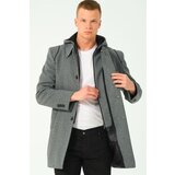Dewberry PLT8335 MEN'S COAT-DARK GREY-2 Cijene