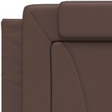  Jastuk za uzglavlje smeđi 180 cm od umjetne kože | shoptok.hr