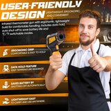 SOVARCATE infrardeči termometer od −50 °C do 600 °C | Shoptok.si