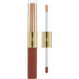 Dolce & Gabbana Make It Double! Lip Tint & Gloss Duo Dolgoobstojna šminka in sijaj za ustnice 2 v 1 odtenek 04 Caramel Cola - Brown & Gold Shimmer 2x2 m Cene