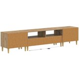  5-dijelni LED TV ormarić Hrast artisan Konstruirano drvo | shoptok.hr