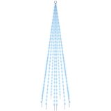  Božićno drvce na stijegu 310 LED žarulja plave 300 cm | shoptok.hr