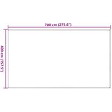  Tepih za šator boja pijeska 400 x 700 cm HDPE | shoptok.hr
