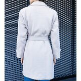 Gemre Elegant Beige Oversized Belted Coat Bahera | Shoptok.si