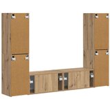 3 pcs Umetni hrast - - Rjava - 56.59 - 30 x 31 x 60 cm - 2025-vidaXL-Uvoz_2 | Shoptok.si