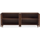 Kave Home Temno rjava komoda v orehovem dekorju 181x71,5x42,5 cm Beyla – | Shoptok.si