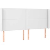  Box spring s madracem LED bijeli 200x200 cm umjetna koža | shoptok.hr