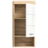MID.YOU Viseča Omara Lambada, Barva Hrasta, Bela | Shoptok.si