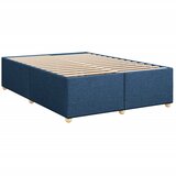  Krevet s oprugama i madracem plavi 140x200 cm od tkanine | shoptok.hr