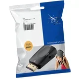 Adapter HDMI na VGA + audio - HDMI-VGA, Crni