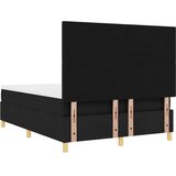  Postelja z vzmetnico z vzmetnico Črna 140 x 190 cm blago, (5000022962) | Shoptok.si