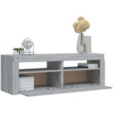TV omarica z LED lučkami siva sonoma 120x35x40 cm, (20732493) | Shoptok.si