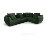 Micadoni Tamno zelena kutna garnitura (s desnim kutom) Bloom – Home | shoptok.hr