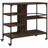  Kuhinjska kolica boja hrasta 100x45x89,5 cm konstruirano drvo | Eponuda.com