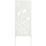  Privatnost u vrtu Bijelo 50 x 140 cm Hladno valjana čelična | shoptok.hr
