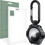 TECH-PROTECT TPUCARBON OVITEK ZA APPLE AIRTAG BLACK COVER, (22069682) | Shoptok.si
