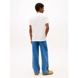 Tommy Jeans Majica svetlo modra / sivka / temno oranžna / bela | Shoptok.si