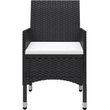  5-dijelni vrtni blagovaonski set crni | shoptok.hr