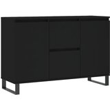 Maison Chic Komoda - Predalnik črna 104x35x70 cm inženirski les, (21716192) | Shoptok.si