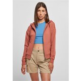 UC Curvy Ladies Organic Terry Zip Hoody terracotta | shoptok.hr