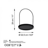 WALLXPERT stona dekoracija kos black | ePonuda.com