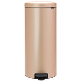 Brabantia Koš za smeti s pedalom 30 L s plastičnim vložkom - Champagne | Shoptok.si
