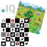 IQ Global IQ sklopiva podloga sa dva lica Kontrasti + Zoo vrt 150x200x1 cm ( 18221 ) Cene