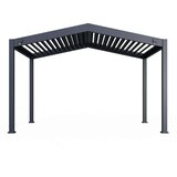 Paragon Outdoor - Aluminijska pergola s krovom sa žaluzinama Ikona 1013 | 3x4 m | BRANDED IN THE USA | shoptok.hr