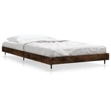  Okvir kreveta bez madraca dimljena boja hrasta 90x190 cm drveni | Eponuda.com