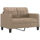  Dvosjed od tkanine boja cappuccina 120 cm od umjetne kože | shoptok.hr