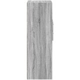  Visoka komoda siva boja hrasta 45x42,5x124 cm konstruirano drvo | shoptok.hr