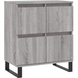 Maison Chic Komoda - Predalnik siva sonoma 60x35x70 cm inženirski les, (21717303) Cene