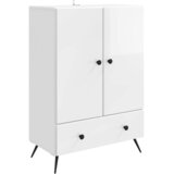  Kreveta Bijela visokog sjaja 66 x 34,5 x 95 cm | shoptok.hr