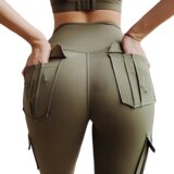 IZMAEL Ženske Tajice NO-24972 - Zelena / XL Cijene