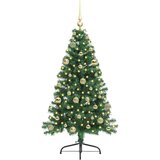  Umjetno predsvijetljeno božićno drvce Zelena 150 cm PVC | shoptok.hr
