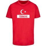 Merchcode Men's T-shirt Football - Turkey 2 red Cene